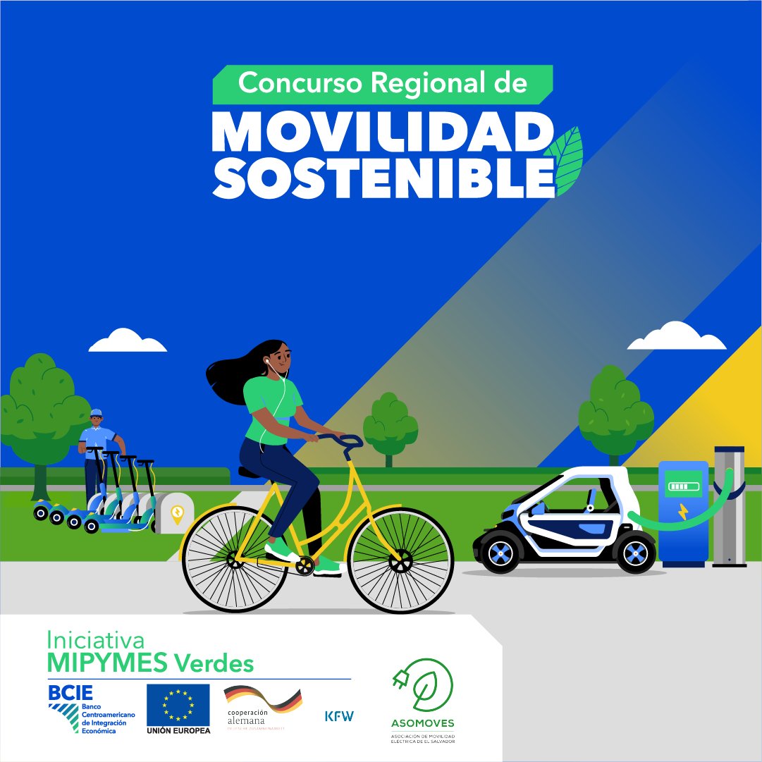 #EnVivo | En breve iniciamos la transmisión en vivo del lanzamiento del Concurso Regional de Movilidad Sostenible 🚎🚲

🗓️19 de marzo 
🕐10:00 a.m.
➡️Transmisión en vivo vía YouTube BCIE

#IniciativaMipymesVerdes