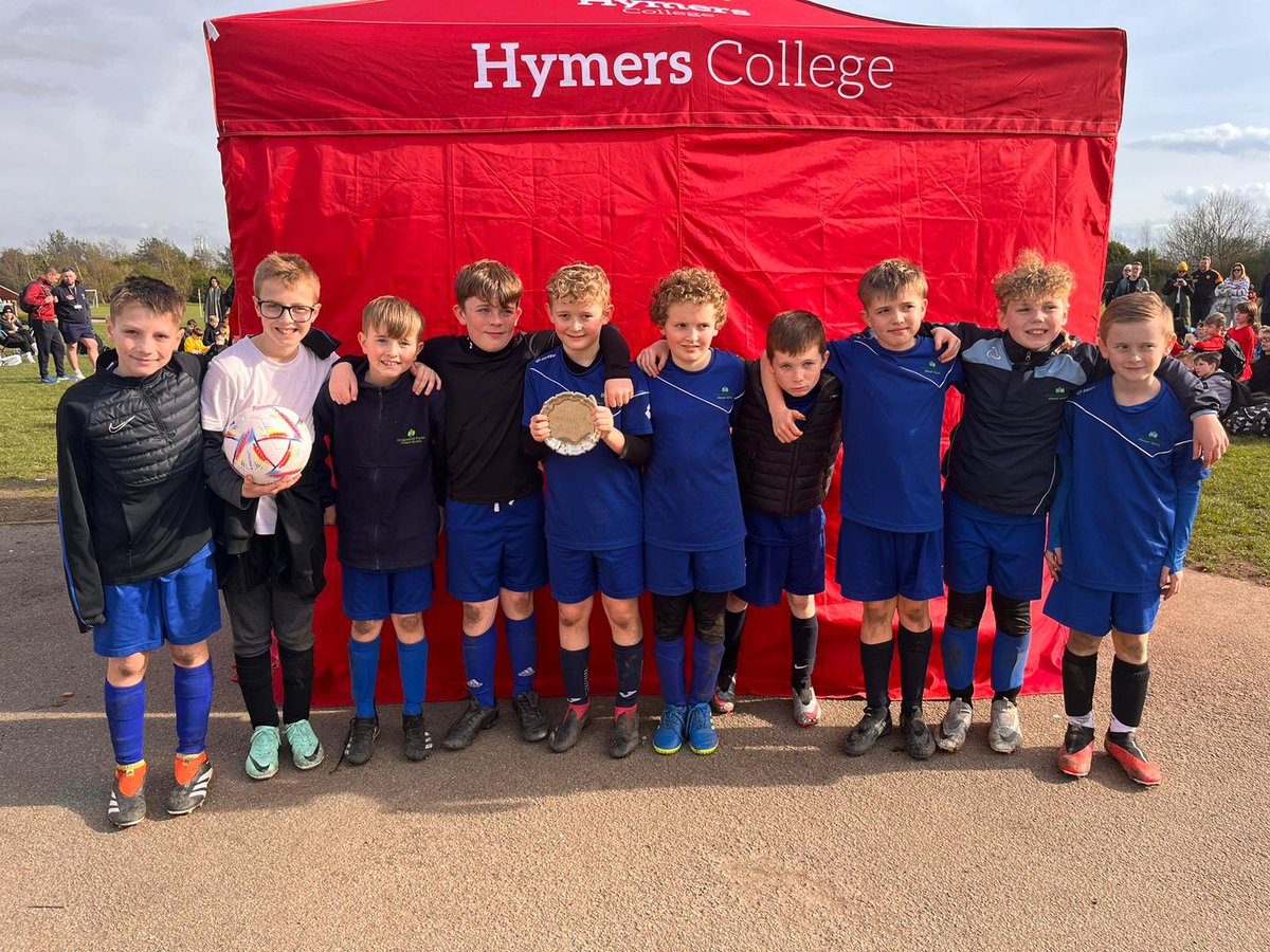 What a fantastic day of football! ⚽️ Congratulations to our boys who were crowned the Hull and East Riding Plate Under 11 winners 🏆@HumberEdTrust #TeamKWP