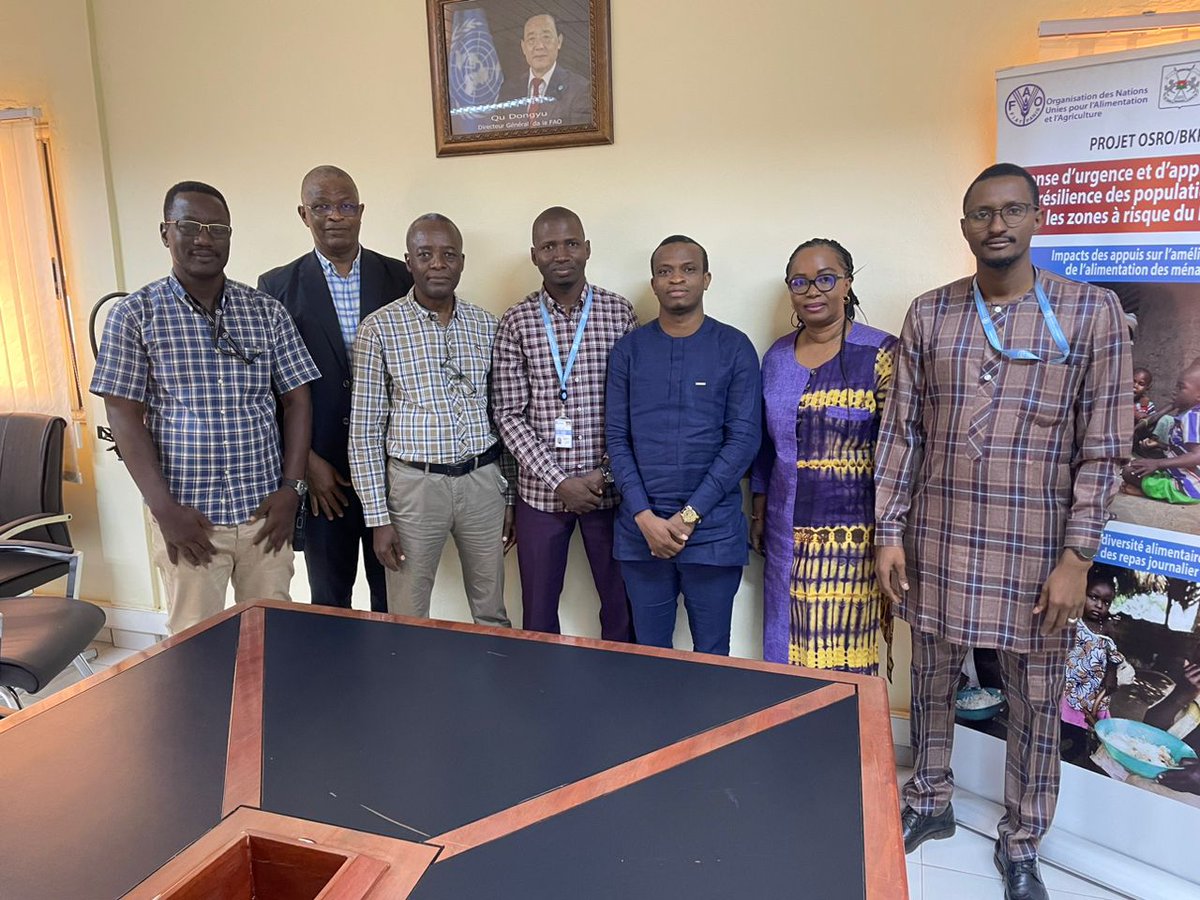 AllianceABAOC's tweet photo. Le vendredi 14 mars 2024, s’est tenue une rencontre entre une équipe du Secrétariat Exécutif de l’Alliance pour le Biodigesteur en Afrique de l’Ouest et du Centre #ABAOC et les Experts de l’Organisation des Nations Unies, pour l’Alimentation et l’Agriculture @FAOBurkinaFaso. https://t.co/ba2VhmGNXq