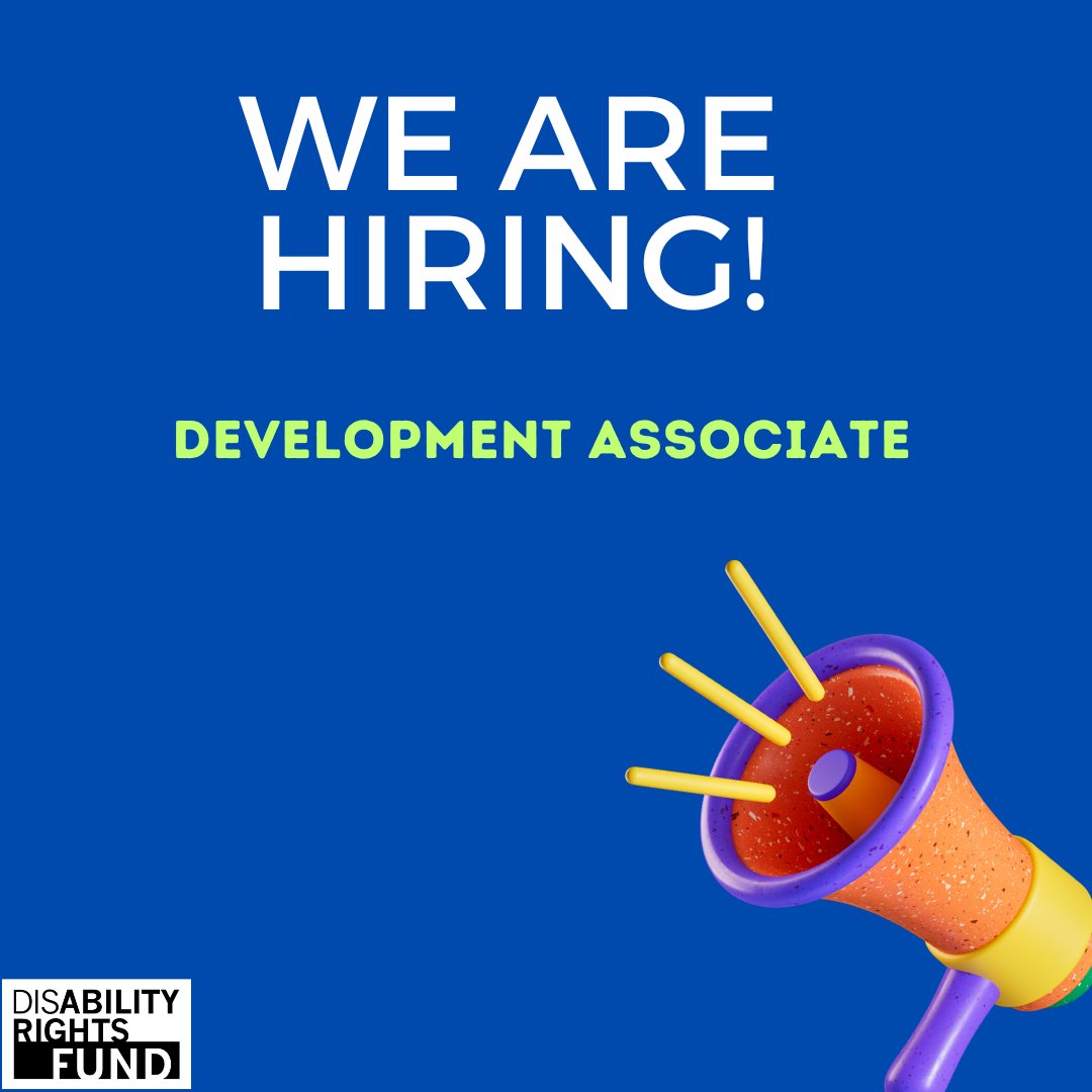 🤩 Join Our Team! We are recruiting a Development Associate who will oversee and manage DRF's fundraising platforms including our donor management and online giving platforms and more. 📌Apply here: tinyurl.com/DRFDevAssociate ⏰Deadline for priority applications: April 8, 2024