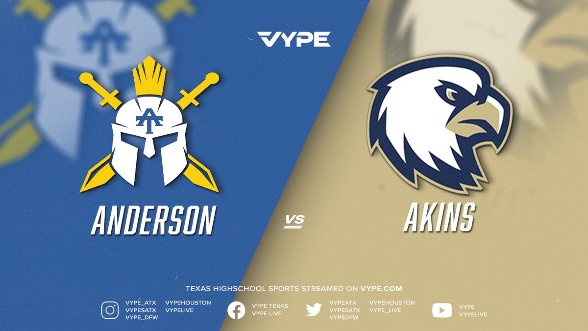 WATCH TONIGHT - Baseball: Anderson vs. Akins @vypeatx @TrojanVarsity @akinsathletics vype.com/7-30pm-basebal…