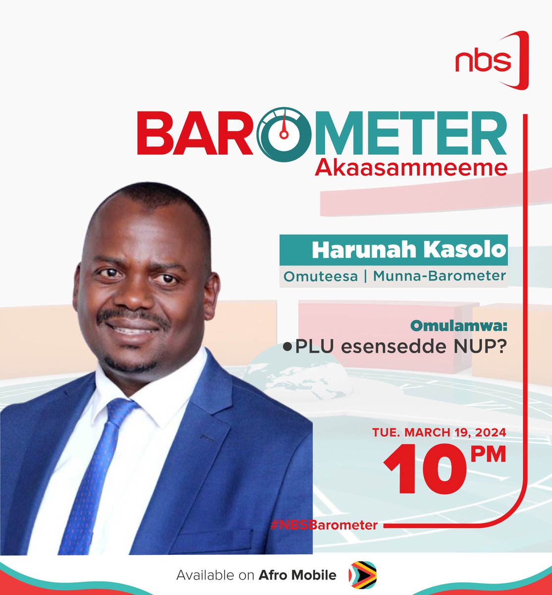 Don’t miss #NBSBarometer tonight!