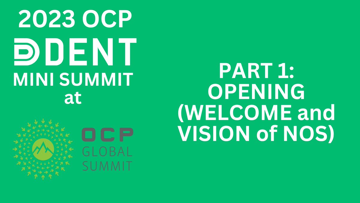 DENTNOS's tweet image. Missed us at the 2023 OCP Global Summit? Don&apos;t worry, we&apos;ve got you covered.

Check out the 1st of 10 posts covering each segment from the DENT Mini Summit held between October 17-19, 2023.

🔗: hubs.la/Q02pZMkm0

#DENTNOS #OCPSummit23 #LinuxForNetworking #OpenSource