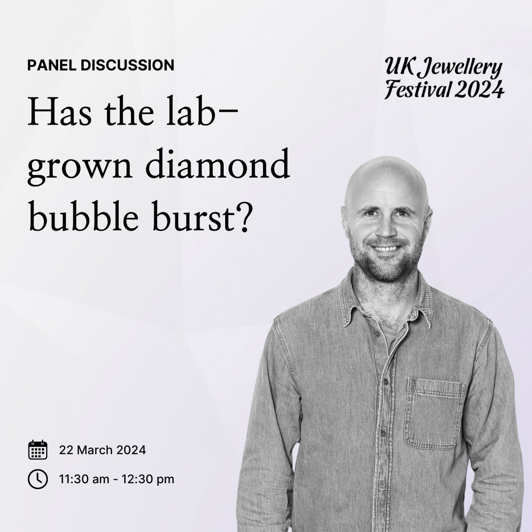 Who's joining us at the UK Jewellery Festival this week for our CPO, James Morgan's, panel discussion on lab-grown diamonds? Find out whether the lab-grown diamond ship has sailed for independents or whether there are still exciting opportunities to be found.