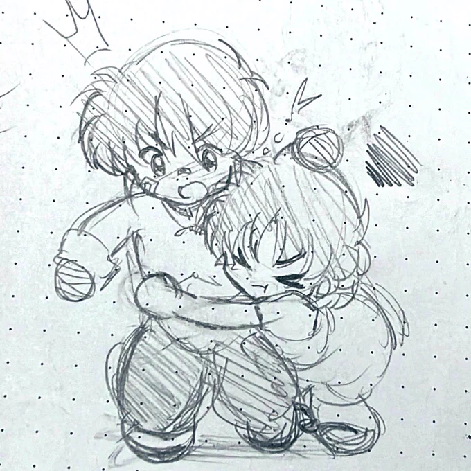 when akane worries too much about ranma hurting himself during battles
#ranma #らんま 