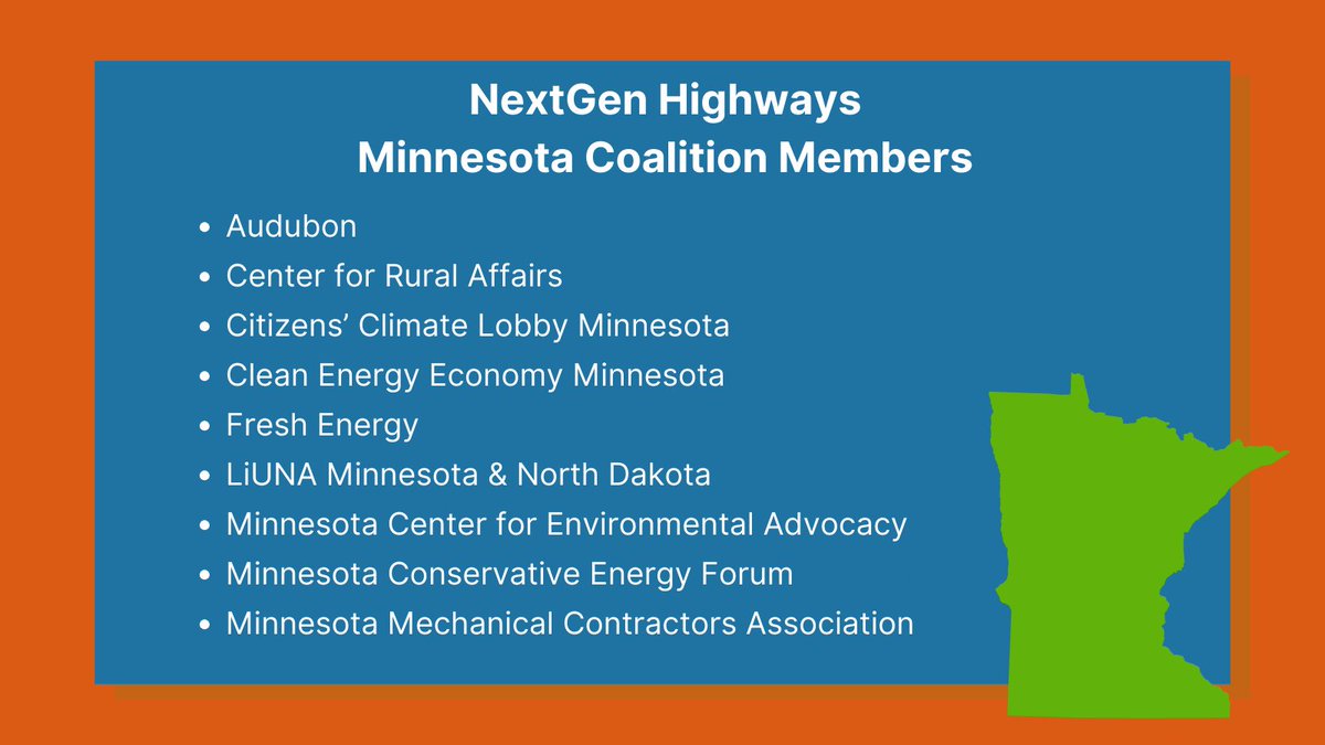 NextGen Highways (@highwaysnextgen) on Twitter photo We’re excited to welcome <a href="/CCLMinnesota/">Citizens' Climate Lobby Minnesota</a> as the newest member of the NextGen Highways Minnesota Coalition!
nextgenhighways.org/minnesota-coal… We’re excited to welcome <a href="/CCLMinnesota/">Citizens' Climate Lobby Minnesota</a> as the newest member of the NextGen Highways Minnesota Coalition!
nextgenhighways.org/minnesota-coal…