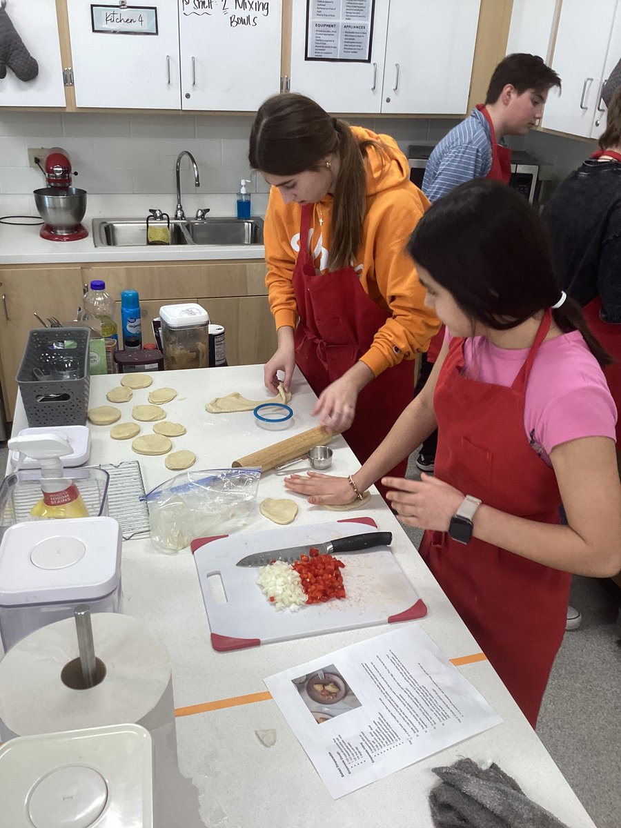 World Foods is hard at work preparing their homemade beef empanadas today. We can’t wait to assemble and bake them tomorrow! #facsed #sayyestofcs #mcbulldogs101 #wsd101