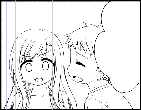 大まかな線画までできたけど
バランスとか気になるところありそうなので多少修正必要かも、、、 