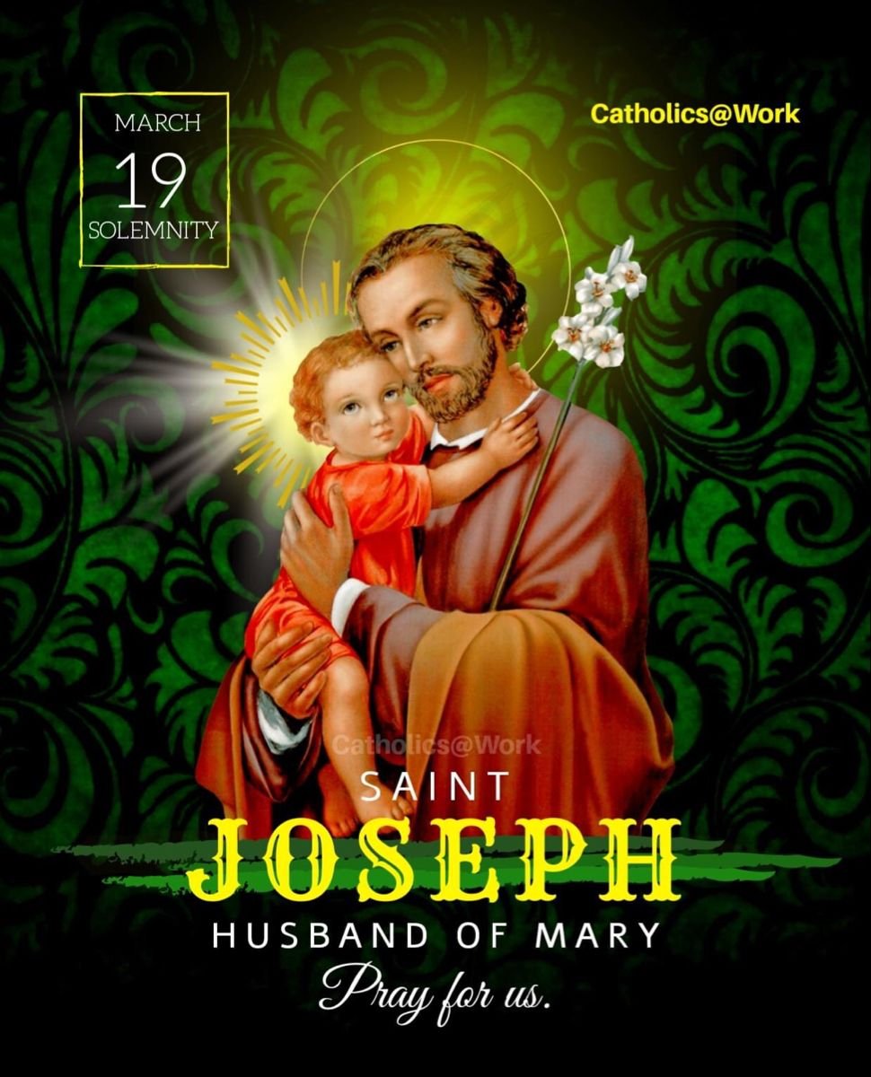 Celebrating our namesake! Listen for triva about St. Joseph all morning!