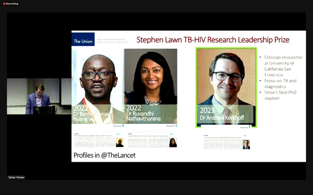 LSHTM TB Centre (@lshtm_tb) on Twitter photo #SteveLawn Leadership Prize 2023 winner Dr Andrew Kerkhoff giving his address <a href="/DTHF_SA/">Desmond Tutu Health Foundation</a> <a href="/LSHTM_TB/">LSHTM TB Centre</a> <a href="/TheUnion_TBLH/">The Union</a> <a href="/thelancet/">The Lancet</a> #SteveLawn Leadership Prize 2023 winner Dr Andrew Kerkhoff giving his address <a href="/DTHF_SA/">Desmond Tutu Health Foundation</a> <a href="/LSHTM_TB/">LSHTM TB Centre</a> <a href="/TheUnion_TBLH/">The Union</a> <a href="/thelancet/">The Lancet</a>