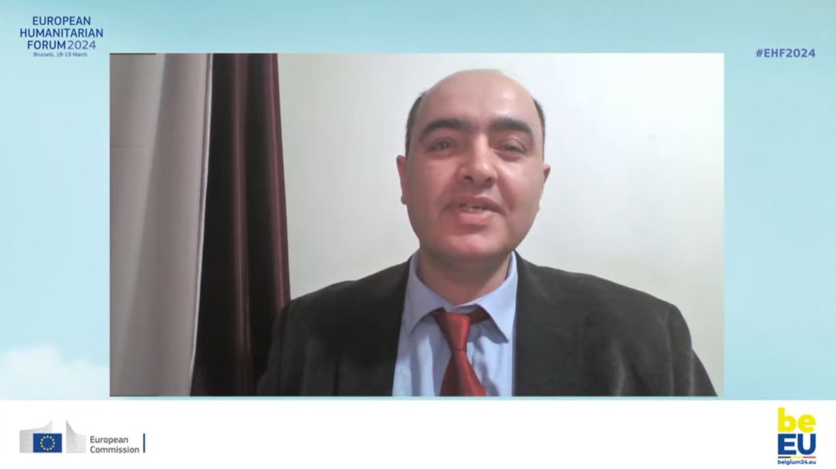 🔴#EHF24: 
Syed Muqadas, CSA in 🇦🇫 discusses the strategic decision-making process behind implementing a simplified malnutrition treatment protocol with the collaborative efforts between UNICEF, local health authorities, &amp; international partners, showcasing a unified response.