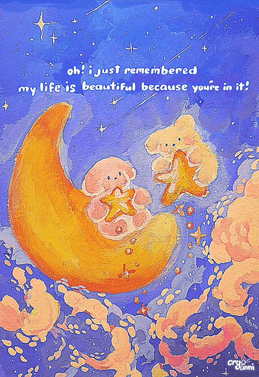 because you’re in it!* ੈ✩‧₊