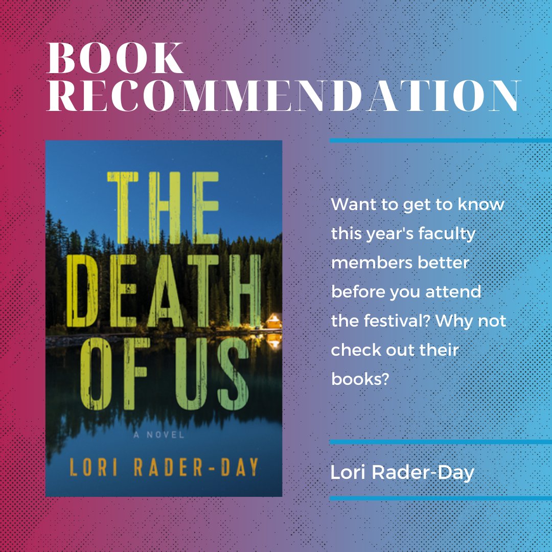A family is torn apart by events both past and present. Read, 'The Death of Us,' or meet author @LoriRaderDay at #SWF24. Ticketing goes live March 25! Learn more: bit.ly/3SriYkp #författare #amwriting