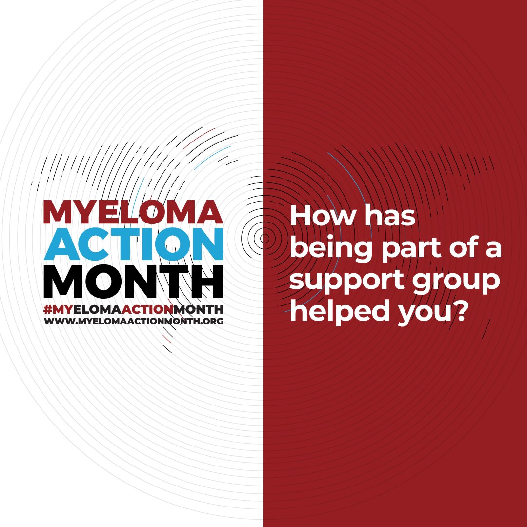 The IMF knows the value #myeloma support groups offer — that's why we support a network of 160+. Find one near you: myeloma.org/support-groups Thank you @BMSnews for raising awareness during #MyelomaActionMonth