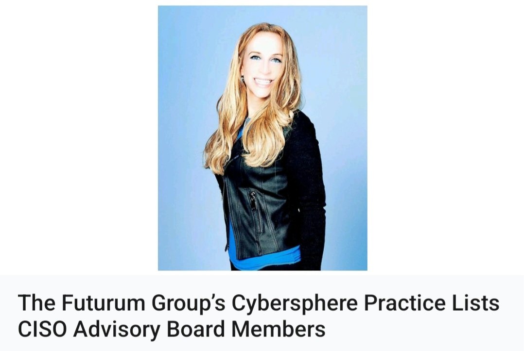 Cybersphere - The #Cybersecurity Practice at @TheFuturumGroup welcomes it's newly formed #CISO Advisory Board 👇👇👇👇👇 tinyurl.com/2p9skbkv