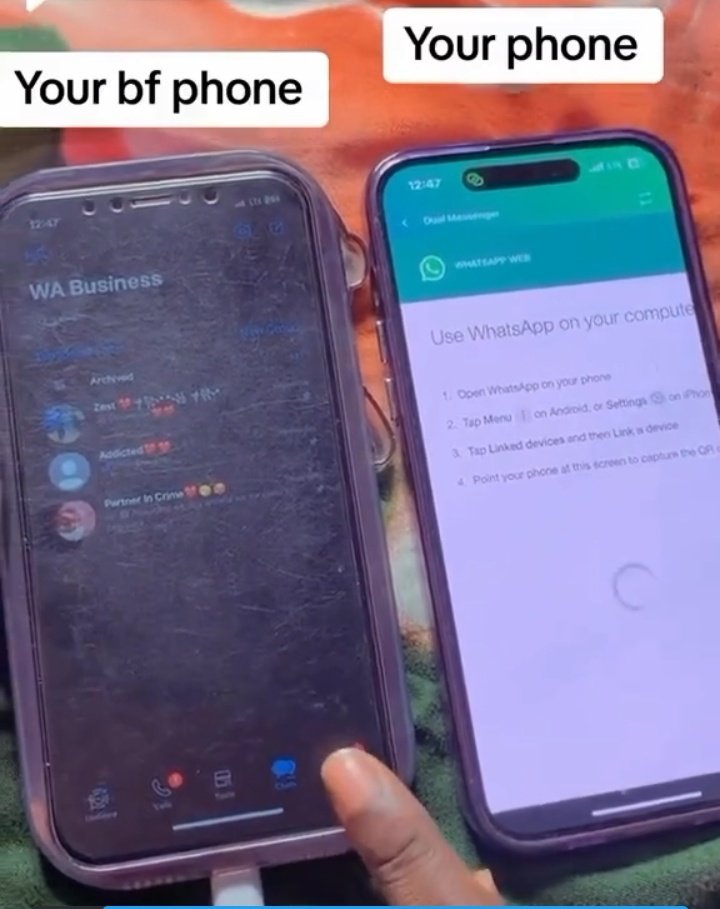 kenyasgossips's tweet image. Woman shares steps on how to spy on you lover using whatsapp. Watch