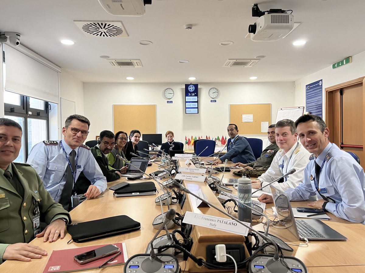 A vigorous and productive day at @NATO_DefCollege in Rome: no shortage of crises to discuss...