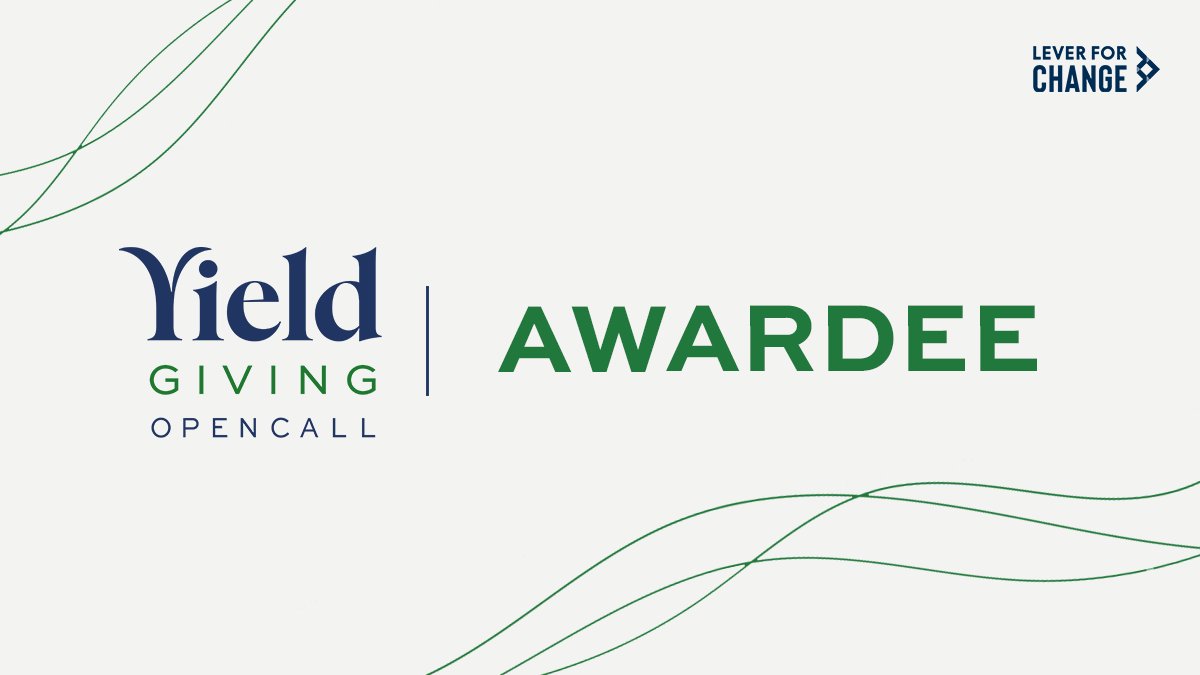 🎉We’re excited to share that our organization has been selected as an awardee for the #YieldGivingOpenCall and received a $1M gift! Learn more: 12plus.org/yield-giving