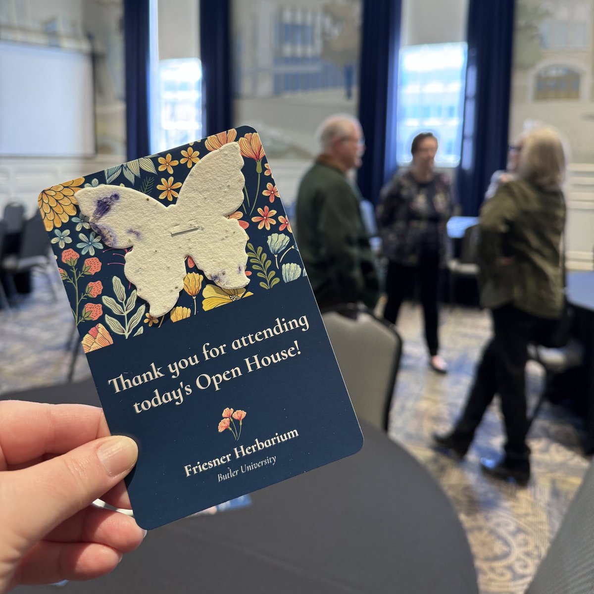 ProtectSpecies's tweet image. Excited to hear our Plants &amp;amp; Fungi Conservation Coordinator, Cátia Canteiro, speak at today’s Butler University herbarium open house! 🌱 @CatiaCanteiro @ButlerBiology @butleru