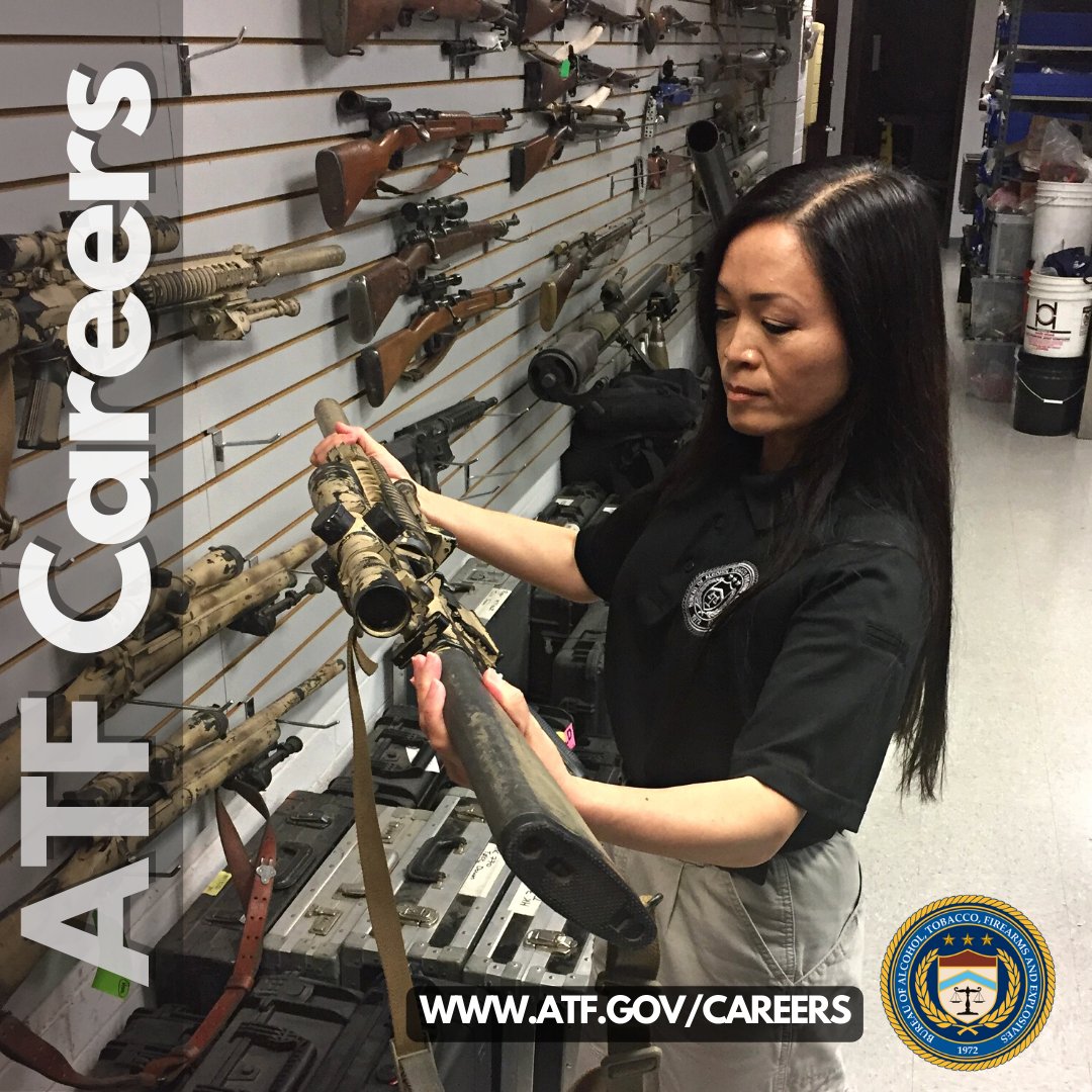 The Industry Operations Investigator position is open on @USAJOBS Find out what this important component of ATF does here: atf.gov/careers/indust… There are two openings. Check them out here: usajobs.gov/job/781954600 for recent graduates: usajobs.gov/job/781949100