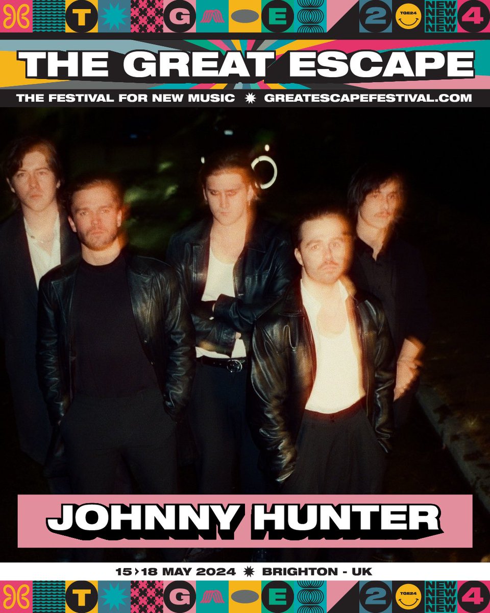 We’re excited to announce that our latest signing @JohnnyHunter95 will be playing @thegreatescape in Brighton in May!