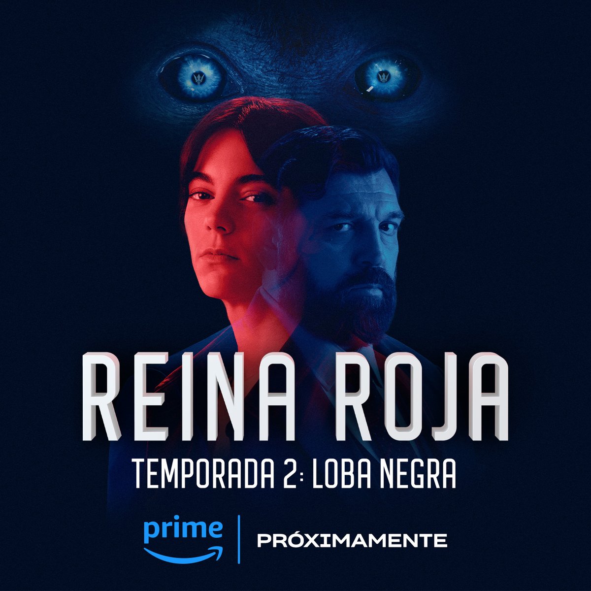 PrimeVideoES's tweet photo. Esto no ha acabado para nuestros raritos. 
Antonia y Jon volverán en Reina Roja Temporada 2: Loba Negra. Próximamente. https://t.co/9hW5iTWNYP