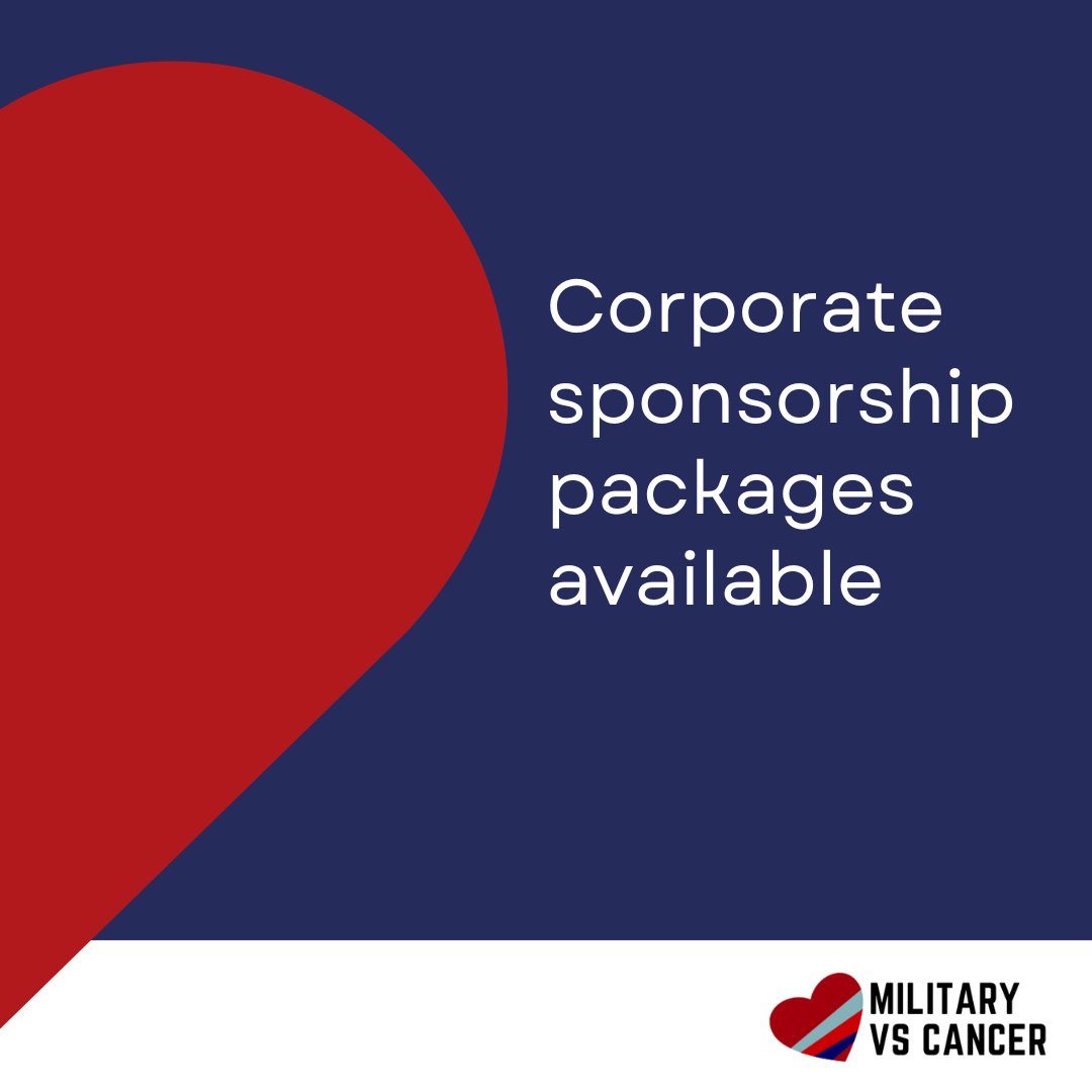 Corporate sponsorship packages for the #PeakDistrictChallenge,offer a chance to:

📈 Promote your business
👀 Boost brand visibility
🤝 Showcase your commitment to CSR
🪖 Support military personal suffering through the effects of cancer

Explore options: militaryvscancer.com/peak-district-…