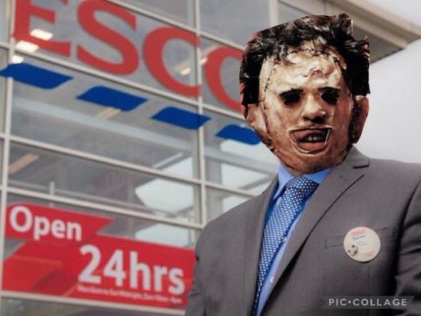 The Tesco Chainstore Manager  #FamousInShopping