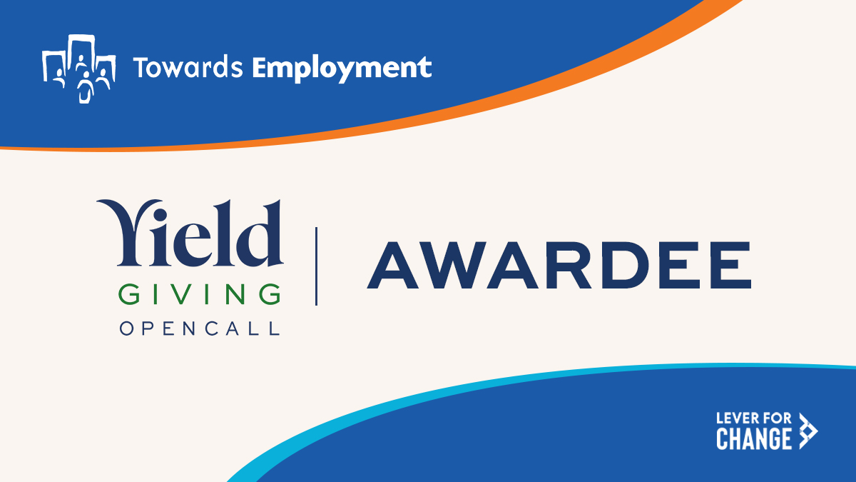 We’re excited to share that our organization has been selected as an awardee for the #YieldGivingOpenCall and received a $2M gift!
Learn more at leverforchange.org/challenges/exp…
Press Release: towardsemployment.org/press-release-…