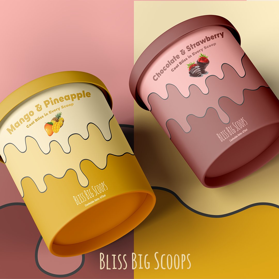 Why settle for boring ice cream packaging when we can turn it into a work of art? Let's make those pints look as fabulous as a runway model! 
#PackagingDesign #USADesign #UKCreatives #AussieDesign #SaudiArt #EuroDesign  #UAEDesign #usaagency #ukagency #uaeagency #Digitalmaestros