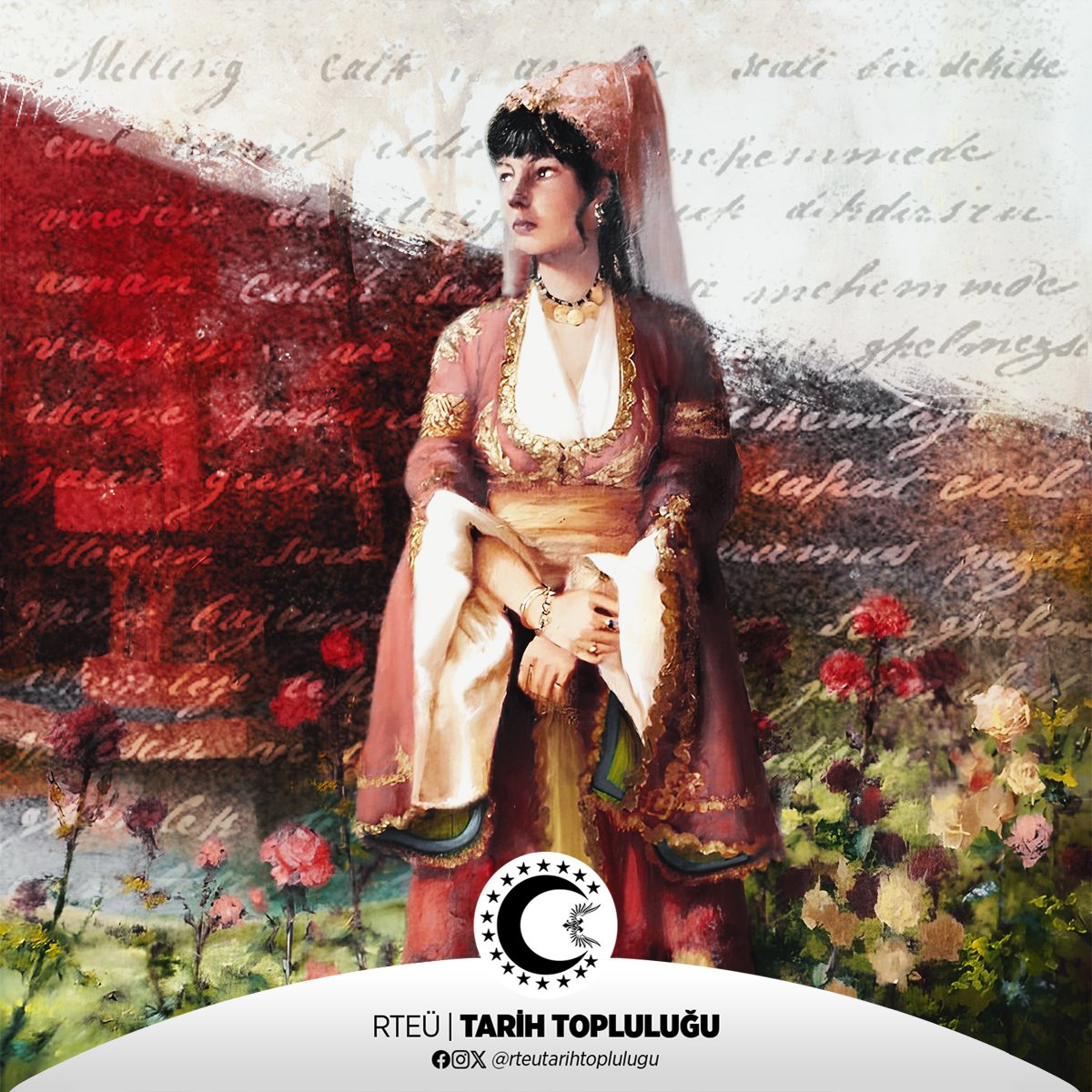 rteutarih's tweet photo. Latin harflerinin kabulünden 124 yıl önce:

III. Selim'in kız kardeşi Hatice Sultan, Fransız mimar Antoine Melling ile Latin harfleriyle Türkçe yazışmıştır. https://t.co/8HqQ5oewcs