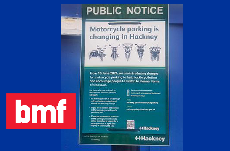 BMFofficialuk's tweet photo. Hackney Council To Go Ahead with The Introduction of New Motorcycle Parking Charges Despite Strong Opposition From The UK Motorcycling Lobby. Read more on our website> https://t.co/RlS8hgGz8o
@SaveLondonMC @OfficialUKNMC #hackneycouncil https://t.co/z9YCSU0VuT