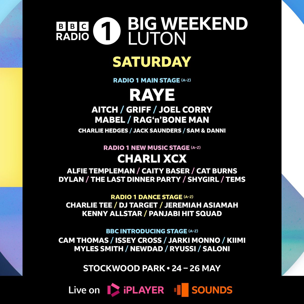 We’re playing this year’s @BBCR1 #BigWeekend on the @bbcintroducing stage, can’t wait🤘