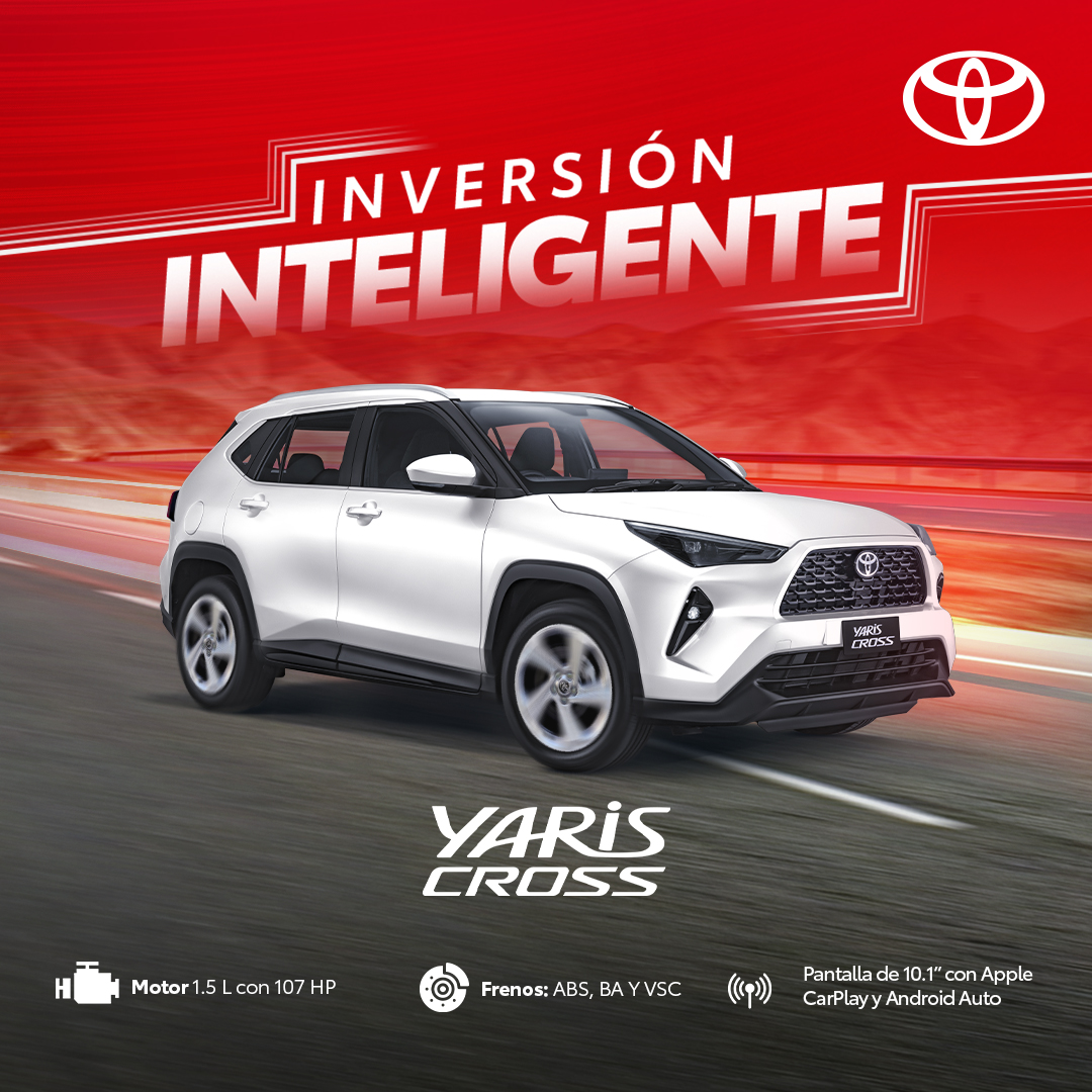 Recorre la ciudad con Toyota Yaris Cross. Elegancia y confianza en un solo vehículo. 

#ToyotaGuatemala #LoMioEsToyota #YarisCross