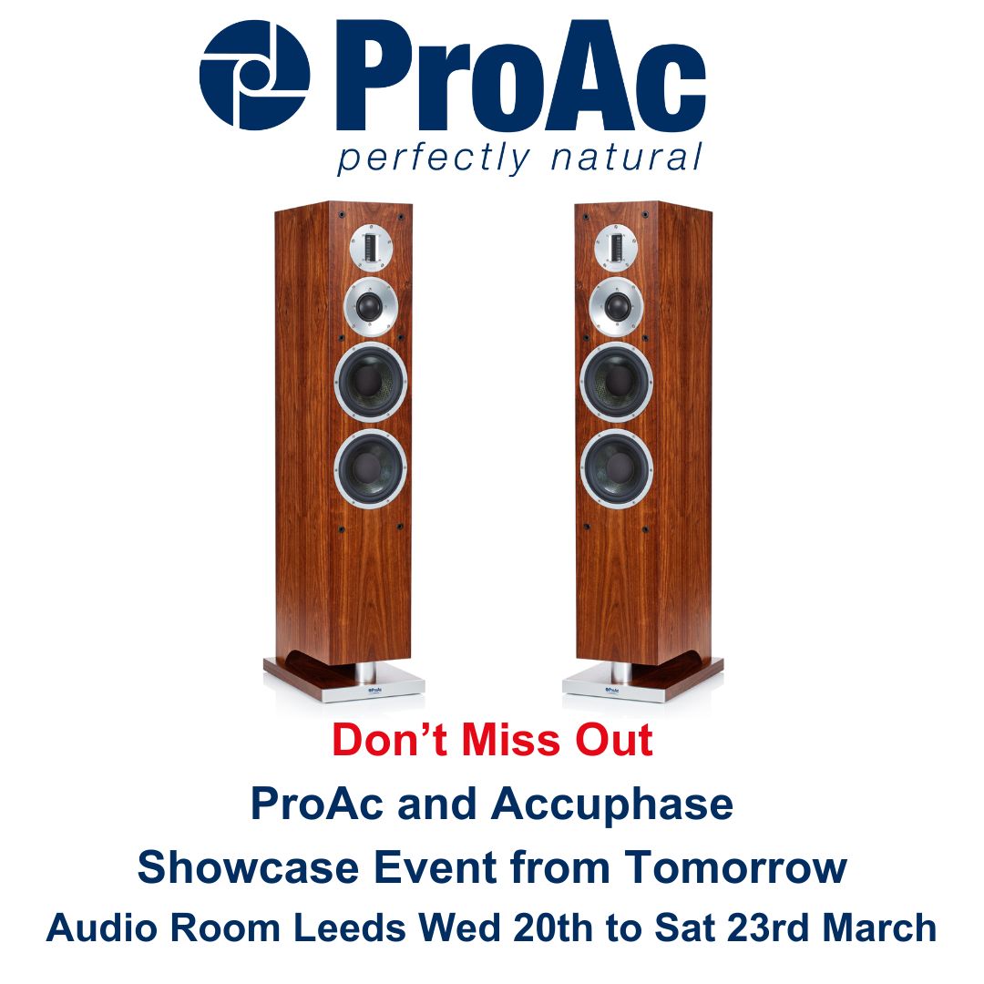 This week we continue our road trip & from tomorrow Wed 20th, we are @theaudioroom Leeds until Sat 23rd featuring various ProAc models with @accuphase_ amps & K3s on Sat.
For info:
0113 217 7294
leeds@theaudioroom.co.uk
#ontour #audioroom #proac #perfectlynatural