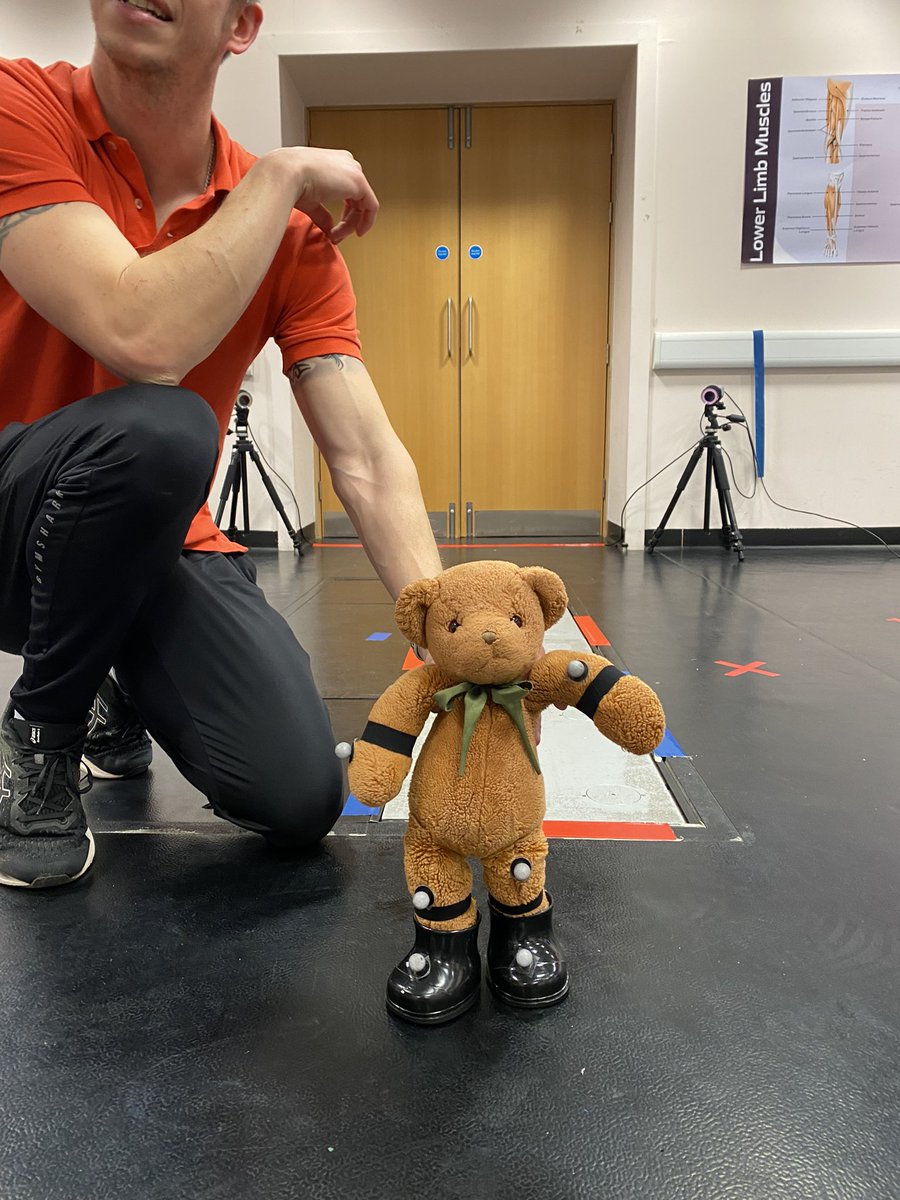 When working with 6 year olds…the biomechanics bear comes out to play 🐻