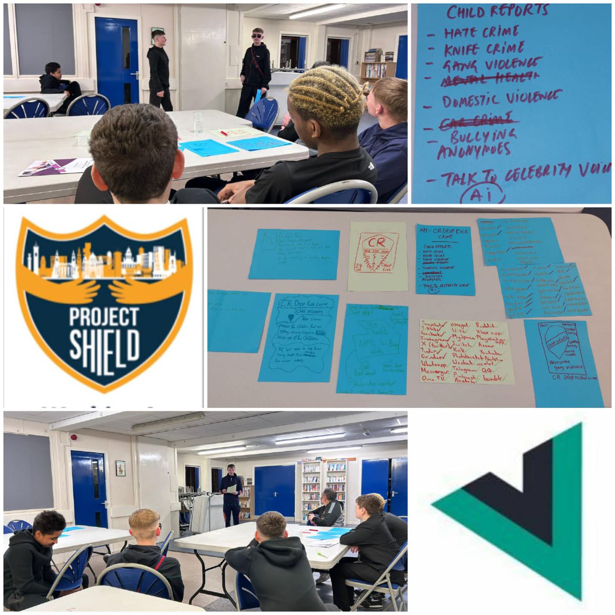 #YoungPeople from our #InnerEast @wy_vrp session have recently designed & presented what they would like to see in an app designed to #prevent & #educate #Youngpeople on a range of risk taking behaviours Great to see more #Youthwork delivery aligned to #ProjectShield