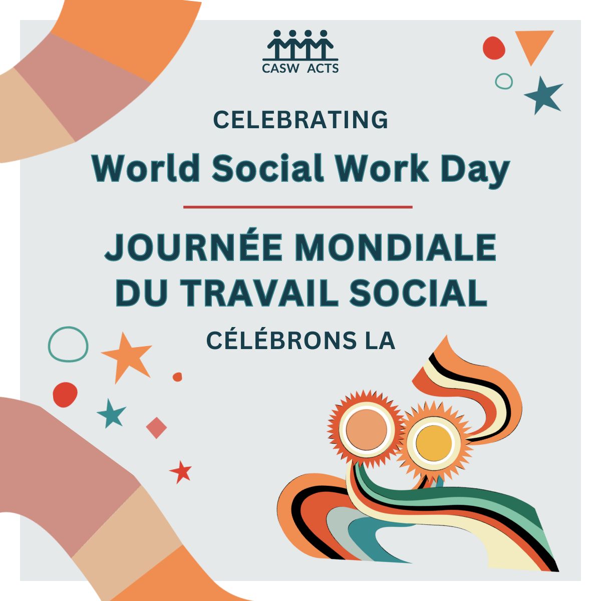 Today is World Social Worker Day. A time to acknowledge the work and need for the social work profession in the lives of individuals and communities. CASW joins #WSWD2024 in incorporating Indigenous world views and teachings into the practice of Canadian social work.