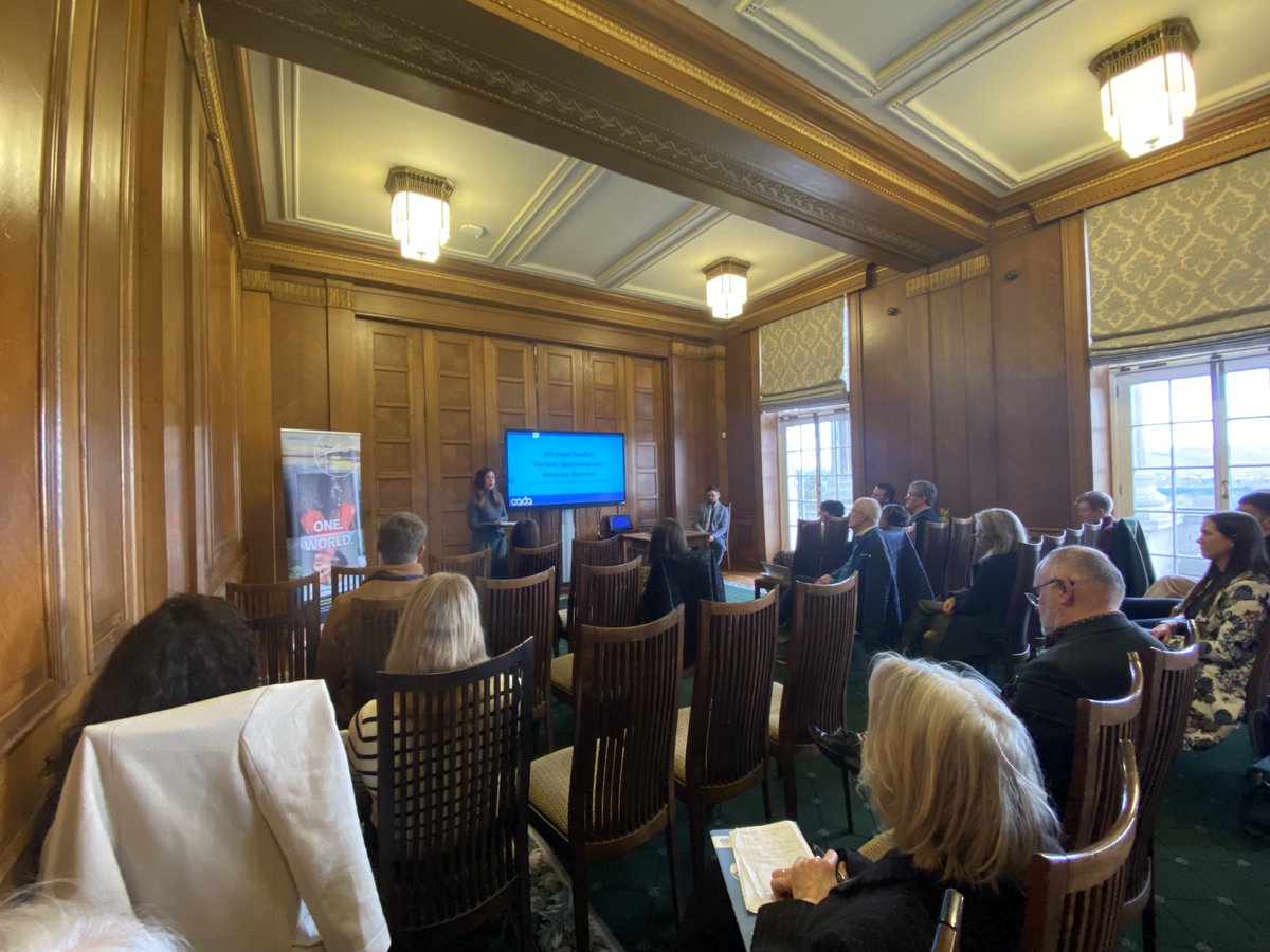 Presentations from Chris Thompson <a href="/TearfundNI/">Tearfund NI</a>  and <a href="/JudeMitchell_/">Jude Mitchell</a>  from <a href="/savechildren_ni/">Save the Children NI</a> share about each agency's operational work to provide much needed humanitarian support in Turkey/Syria and Gaza

@CADA_NI <a href="/SCUKNI/">Save the Children Northern Ireland</a>