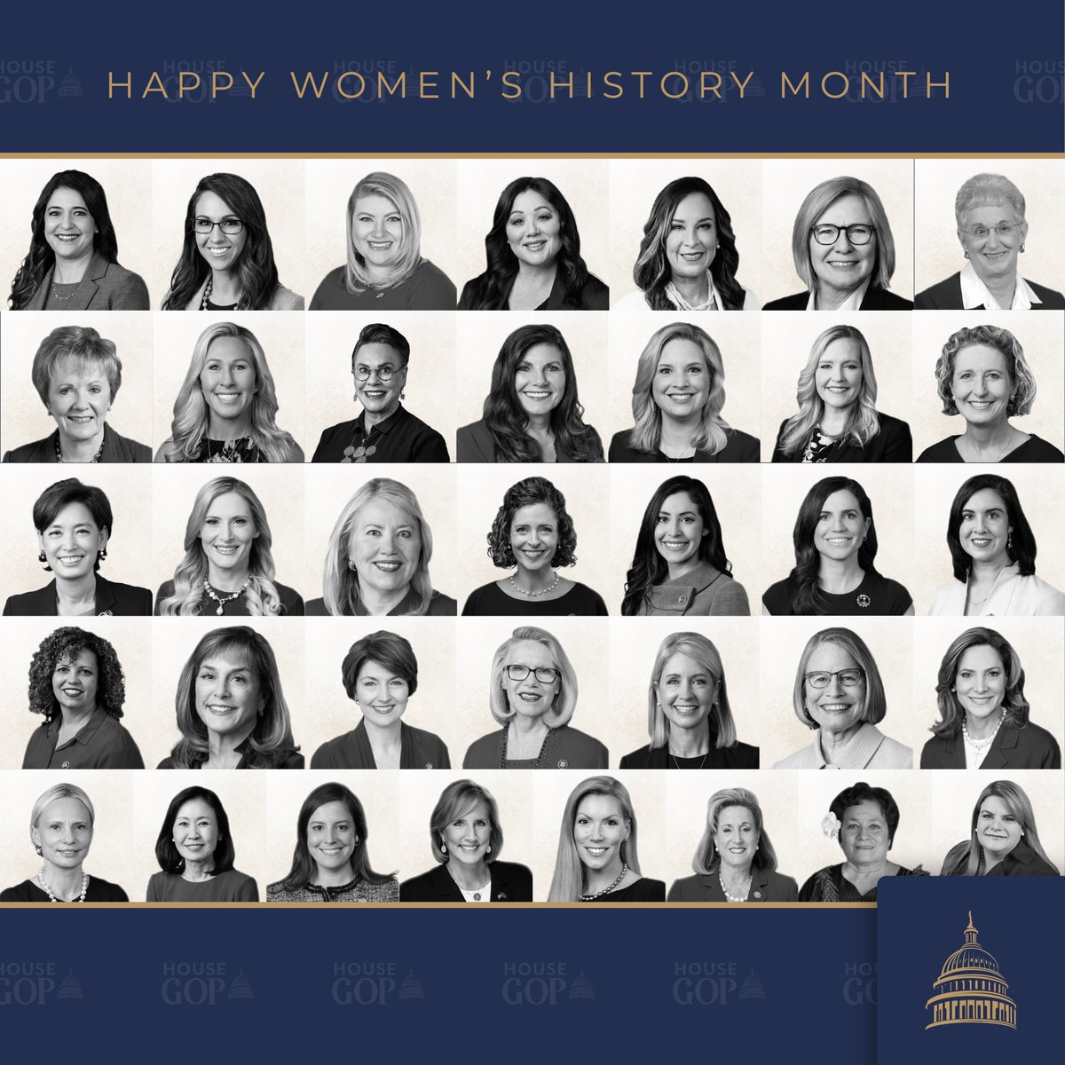 As we recognize #WomensHistoryMonth2024, I am grateful to the women who changed my life -- like my mother and my amazing wife, Giulia. I am thankful for the tremendous impact women have made on our world and am proud to work alongside the talented women of the @HouseGOP.