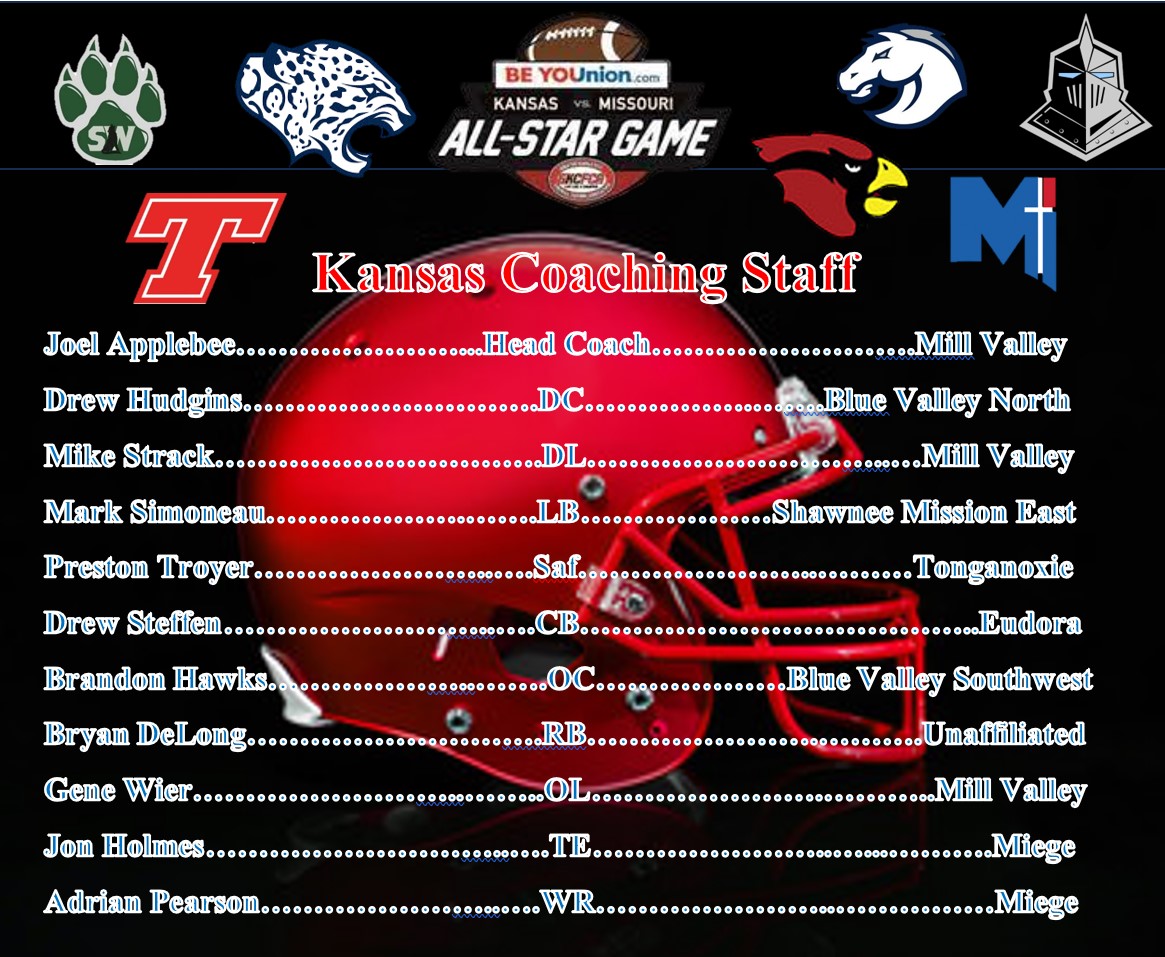 Congratulations or our Kansas GKCFCA BeYOUnion All-Star Coaching staff!  Great coaches and Great representatives of their communities!