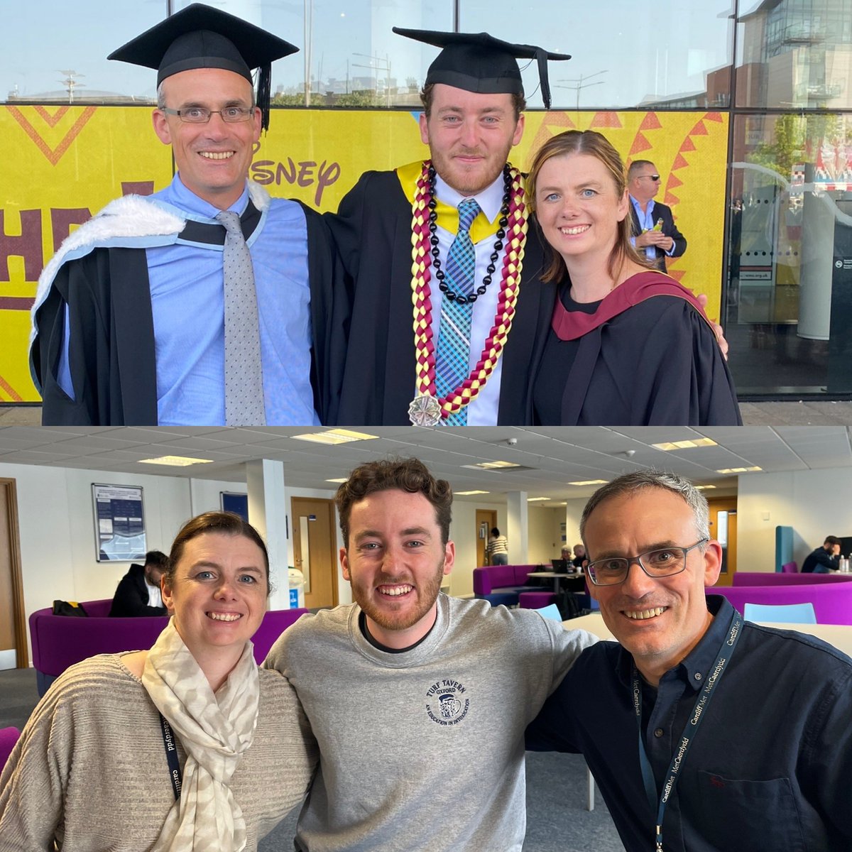 We ❤️ it when our students come back to see us and tell us what they are up to…. @OliverRockett was the recipient of the Deans Award from our @CardiffMetSM #Classof2022 He is now living and working in London as a Business Development Executive for The Value Xchange 🎓 #proudPDs