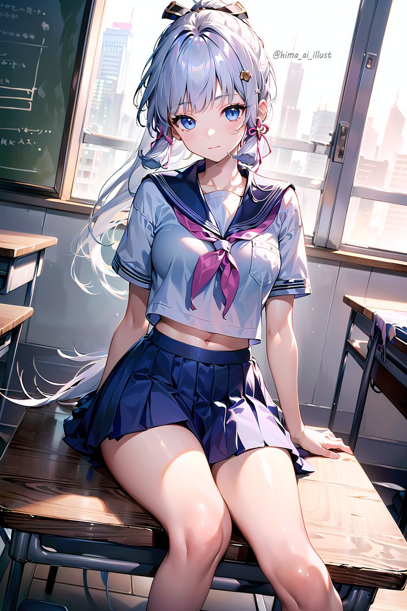 Henta1_waifu's tweet photo. Ayaka Kamisato https://t.co/oIegrghIev