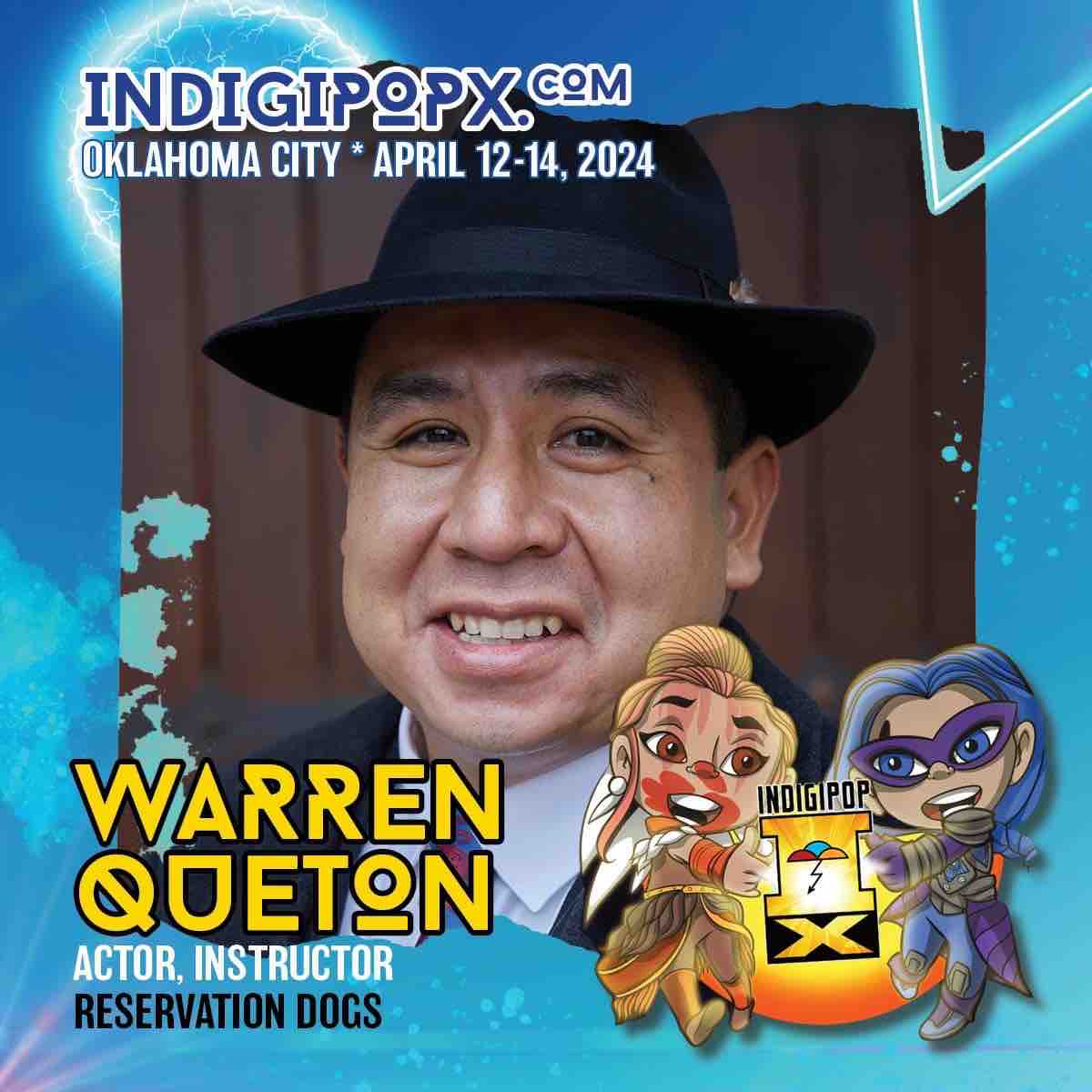 Education Day at #IndigipopX2024 includes the Nerd49 Hand-Drum Contest w/ WARREN QUETON, Clinton from RESERVATION DOGS! Friday afternoon  at the Xchange!

📍 First Americans Museum 
📅 April 12-14, 2024
🎟️ indigipopx.com (tix + info)

#OKC #AttentionIndiginerds l