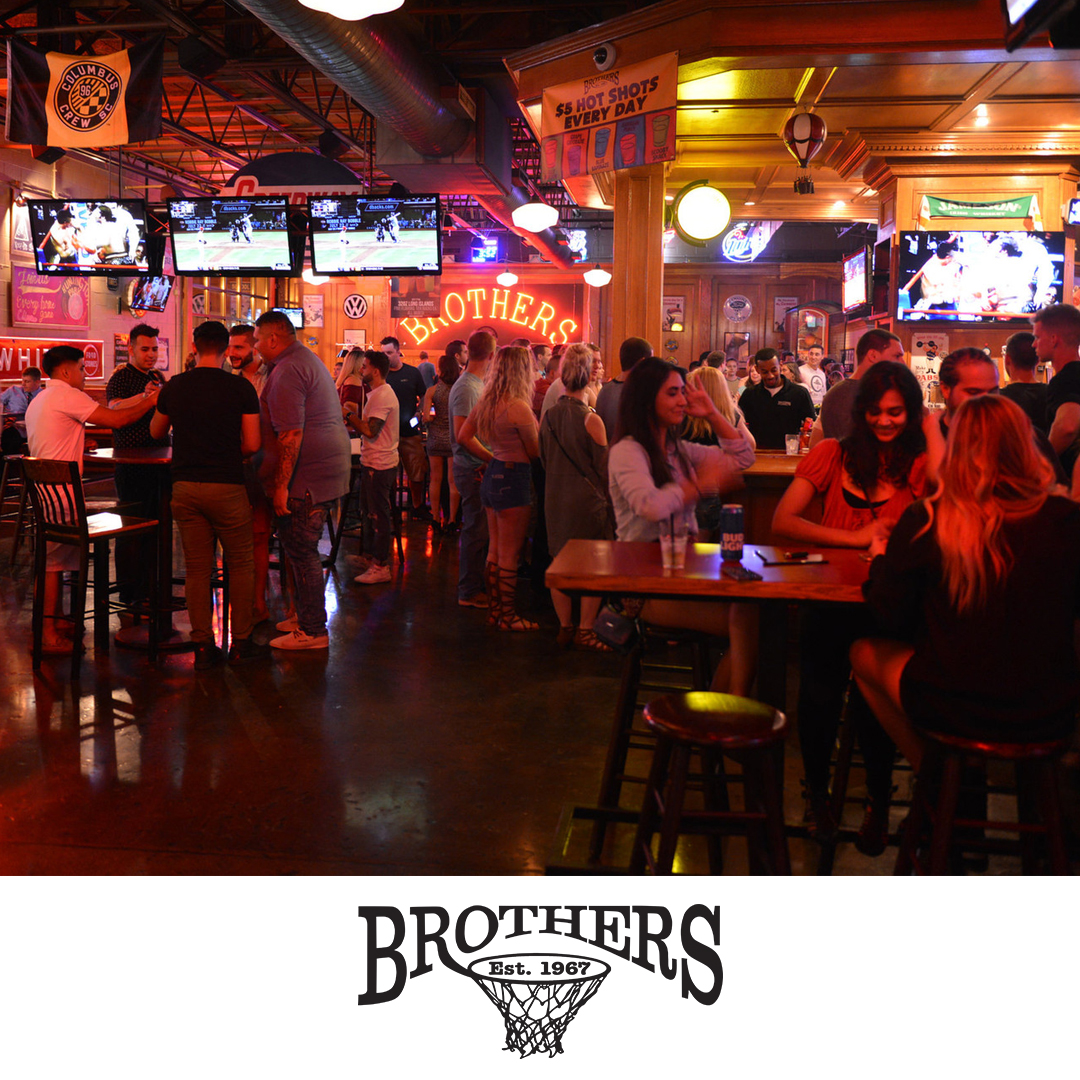 🏀 BUCKEYES BALLIN' IN THE NIT AT BROTHERS BAR! 🌰
We've got you covered for the Ohio NIT run! Join us tonight as your beloved Buckeyes take on Cornell. Plenty of TVs, cold beer, great drink specials and more. Check brothersbar.com