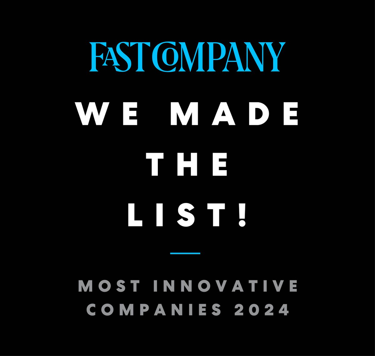 Our deal with the devil is finally paying off! Thank you @FastCompany for adding CREEM to this year's World’s Most Innovative Companies list. Hail, Satan! #FCMostInnovative loom.ly/dbOlVbk