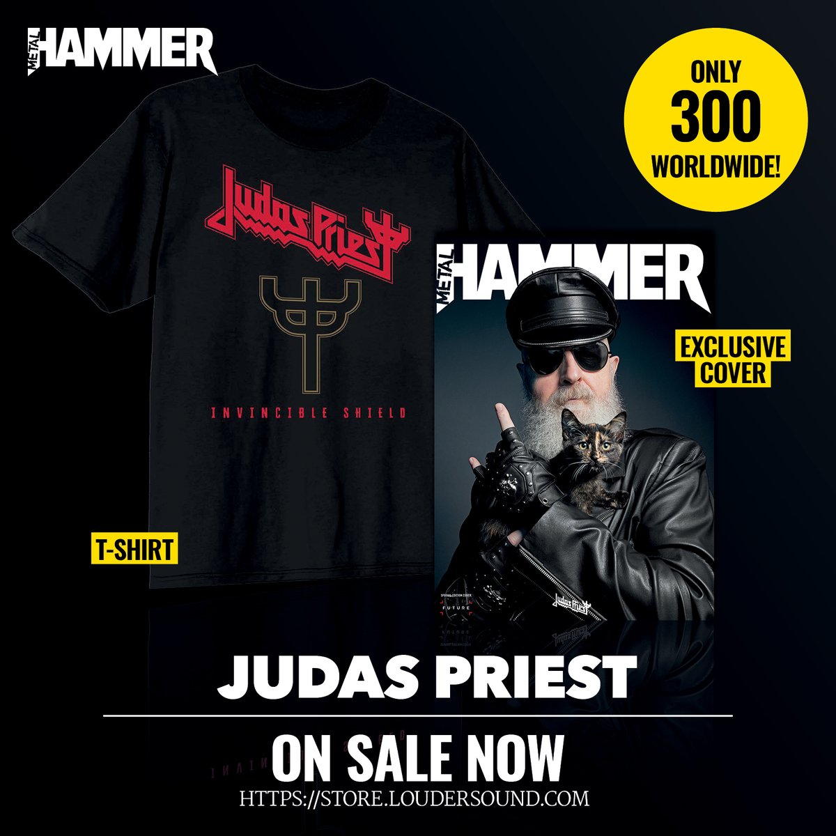 Judas Priest Metal Hammer special bundle with T-Shirt
ON SALE NOW

store.loudersound.com