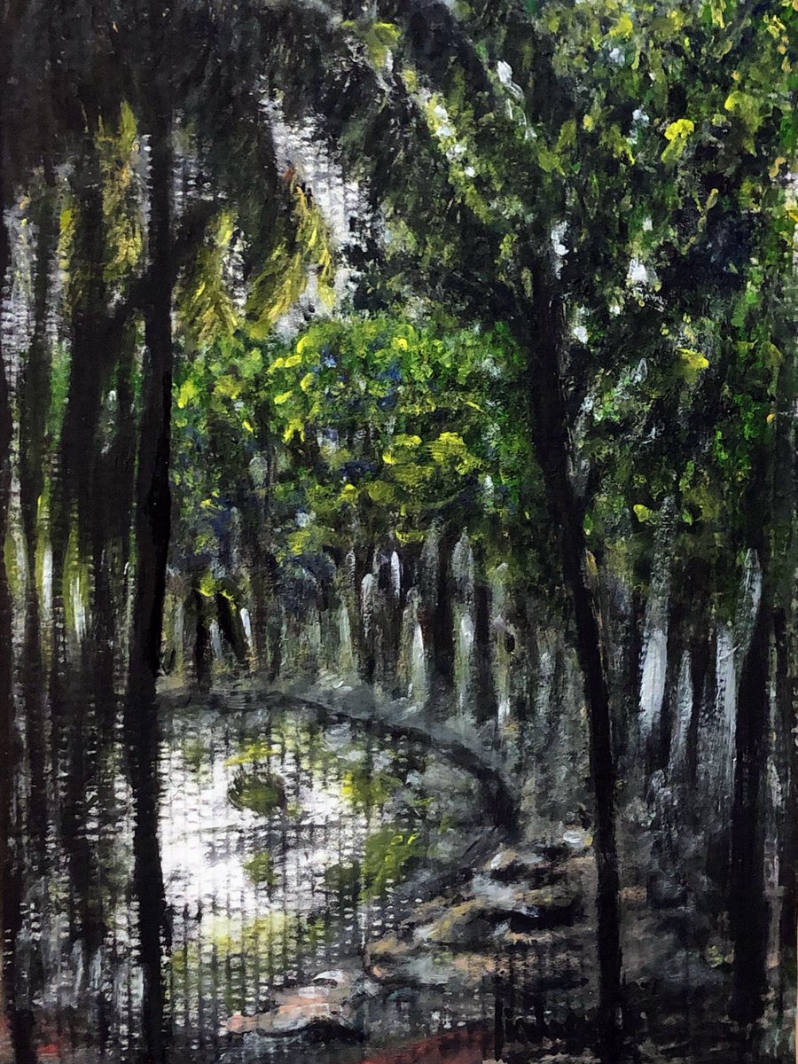 Mi trabajo 
El Pozo 
Óleo 
70 x 50 cm