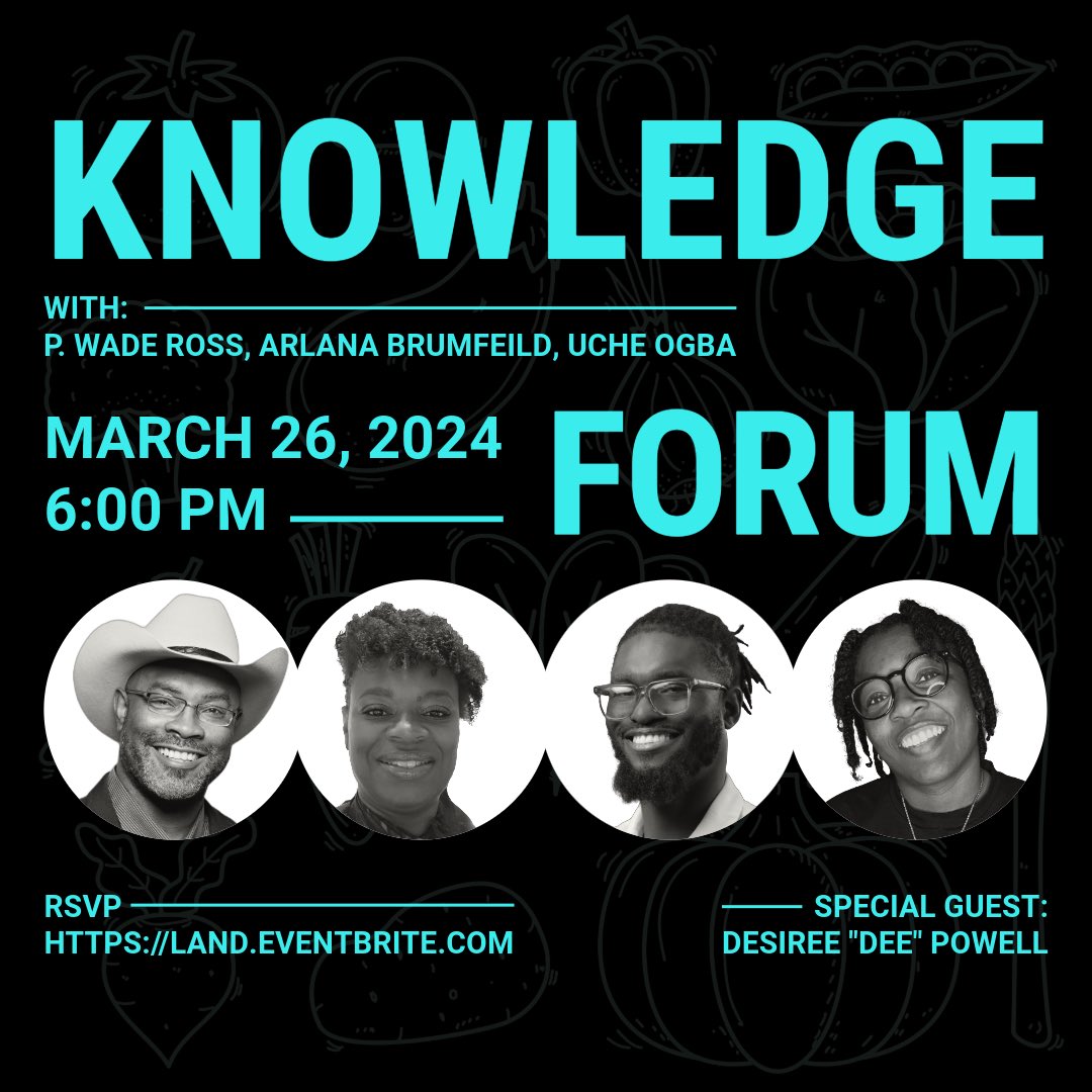 Countdown to #KnowledgeForum has begun! Join us on March 26 to explore how we can transform communities together. Stay tuned for more updates! 🌟 RSVP land.eventbrite.com