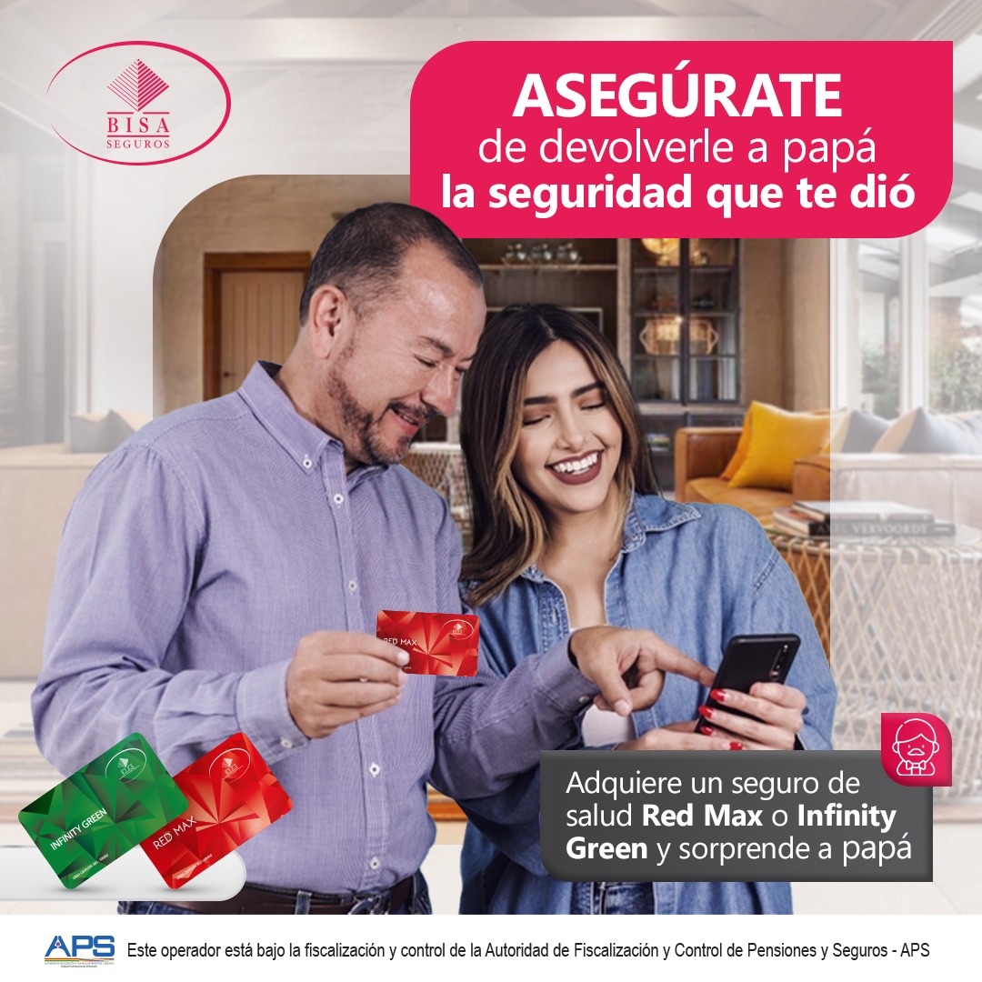 ¡𝐿𝑎 𝑠𝑎𝑙𝑢𝑑 𝑑𝑒 𝑝𝑎𝑝𝑎́ 𝑒𝑠 𝑙𝑜 𝑚𝑎́𝑠 𝑖𝑚𝑝𝑜𝑟𝑡𝑎𝑛𝑡𝑒!👨‍👩‍👧‍👦❤️
Queremos darte la 𝐬𝐞𝐠𝐮𝐫𝐢𝐝𝐚𝐝 que él 𝐧𝐞𝐜𝐞𝐬𝐢𝐭𝐚.